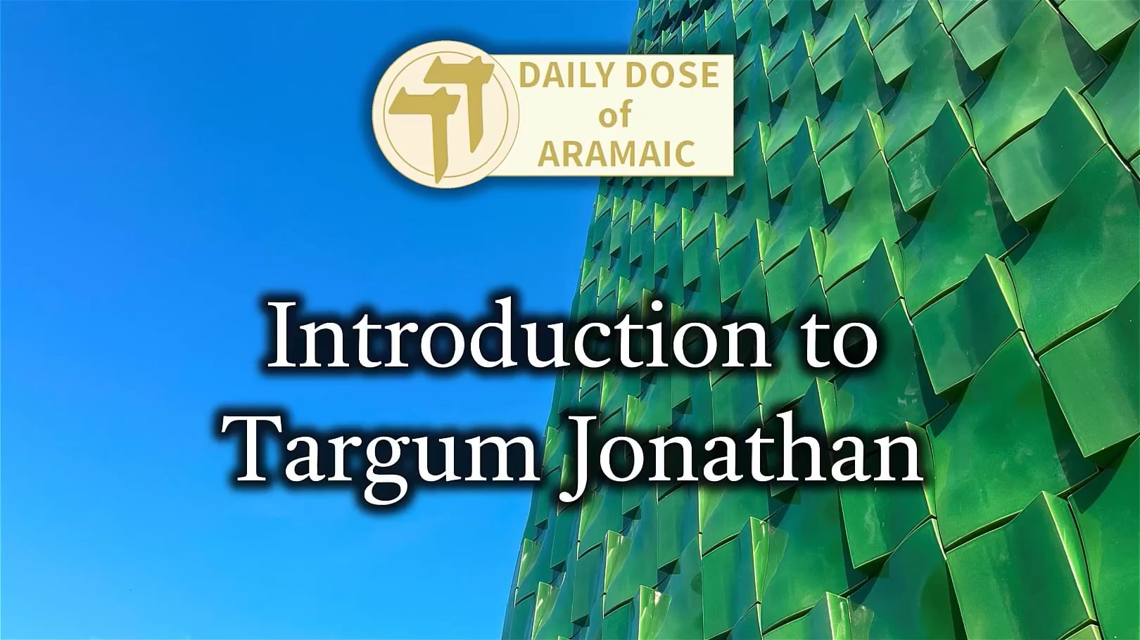 Introduction to Targum Jonathan