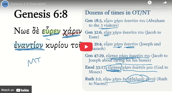 Genesis 6:8 Septuagint