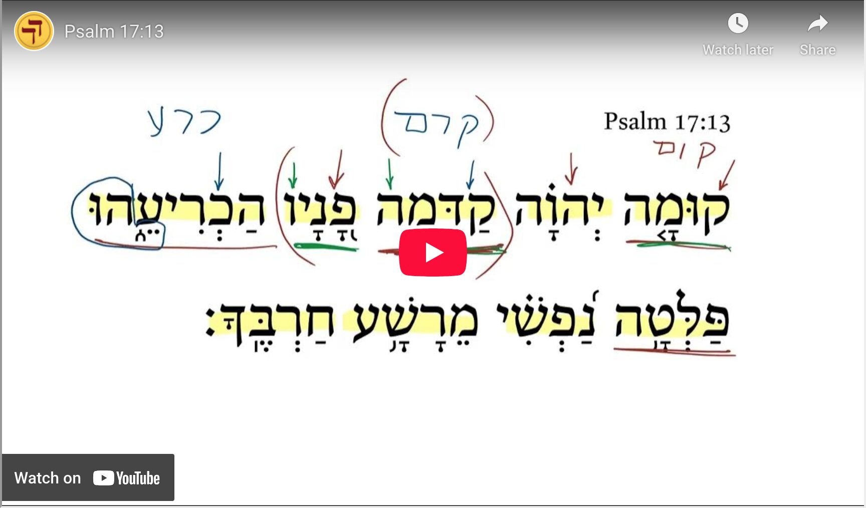 Psalm 17:13