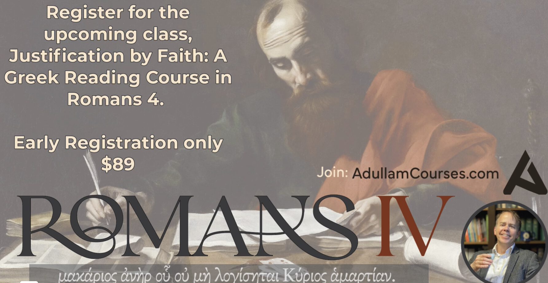 Romans 4:2–3 Video from Justification by Faith: A Greek Reading Course in Romans 4