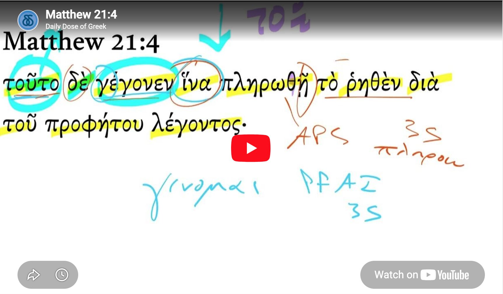 Matthew 21:4