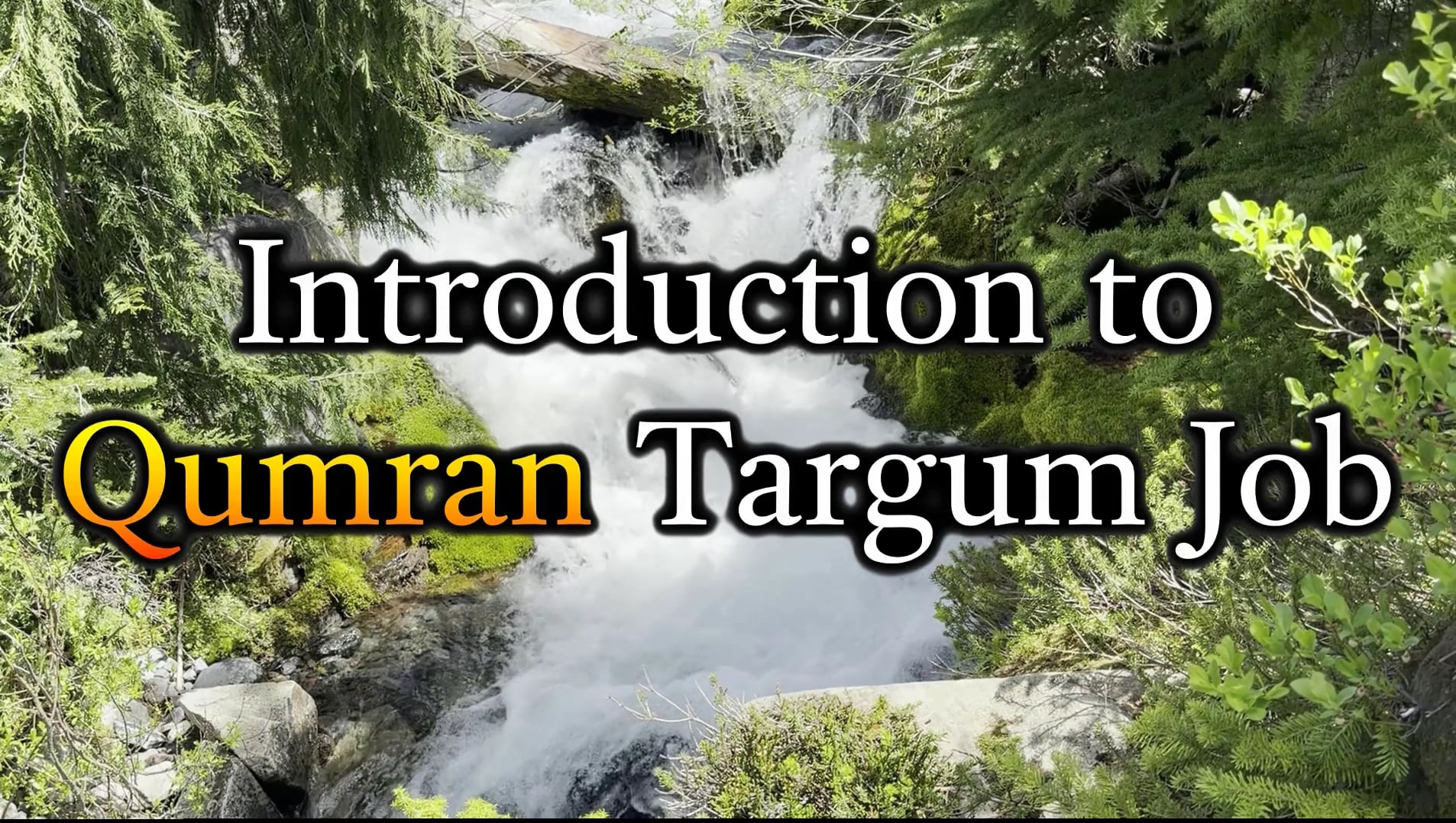 Introduction To Qumran Targum Job