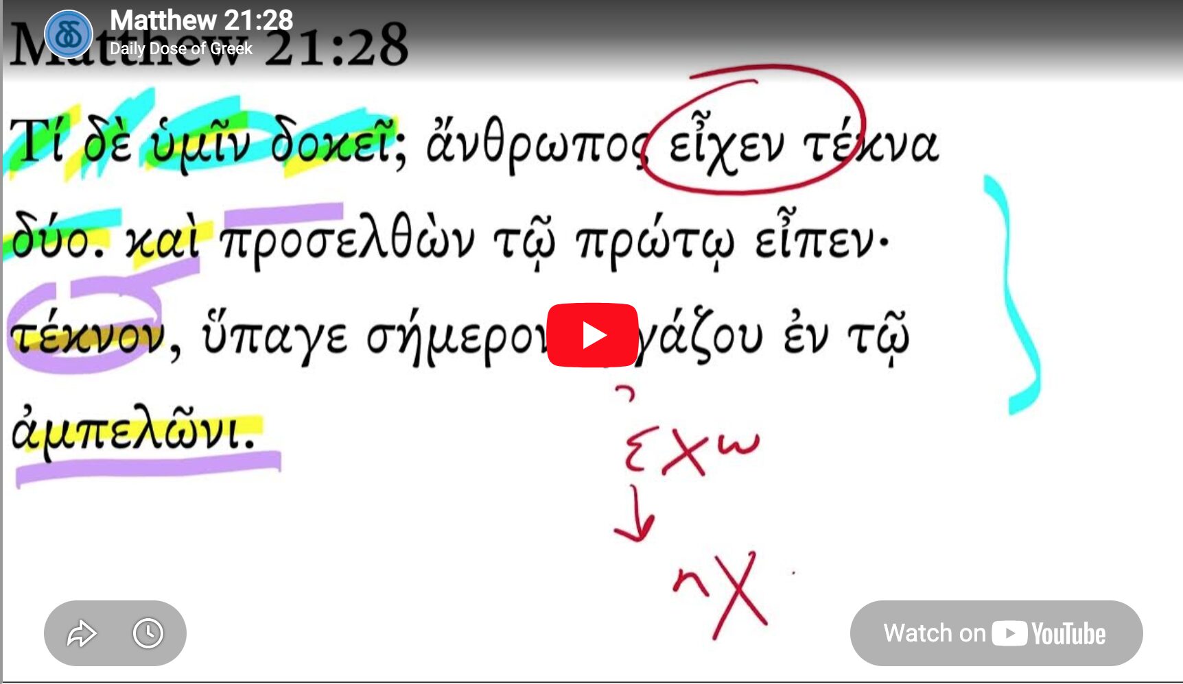 Matthew 21:28