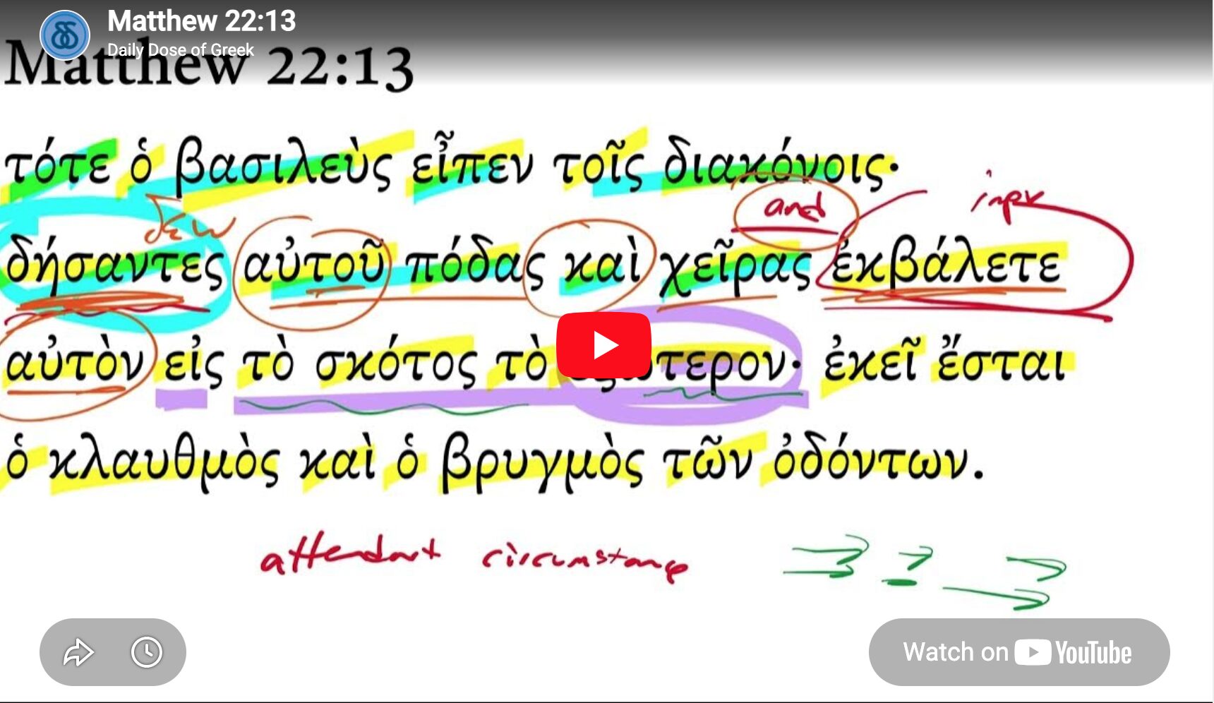 Matthew 22:13