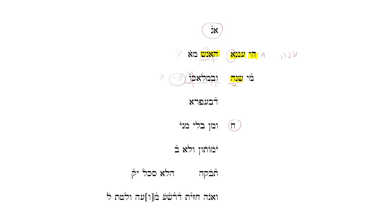 4 Qumran Targum Job 3