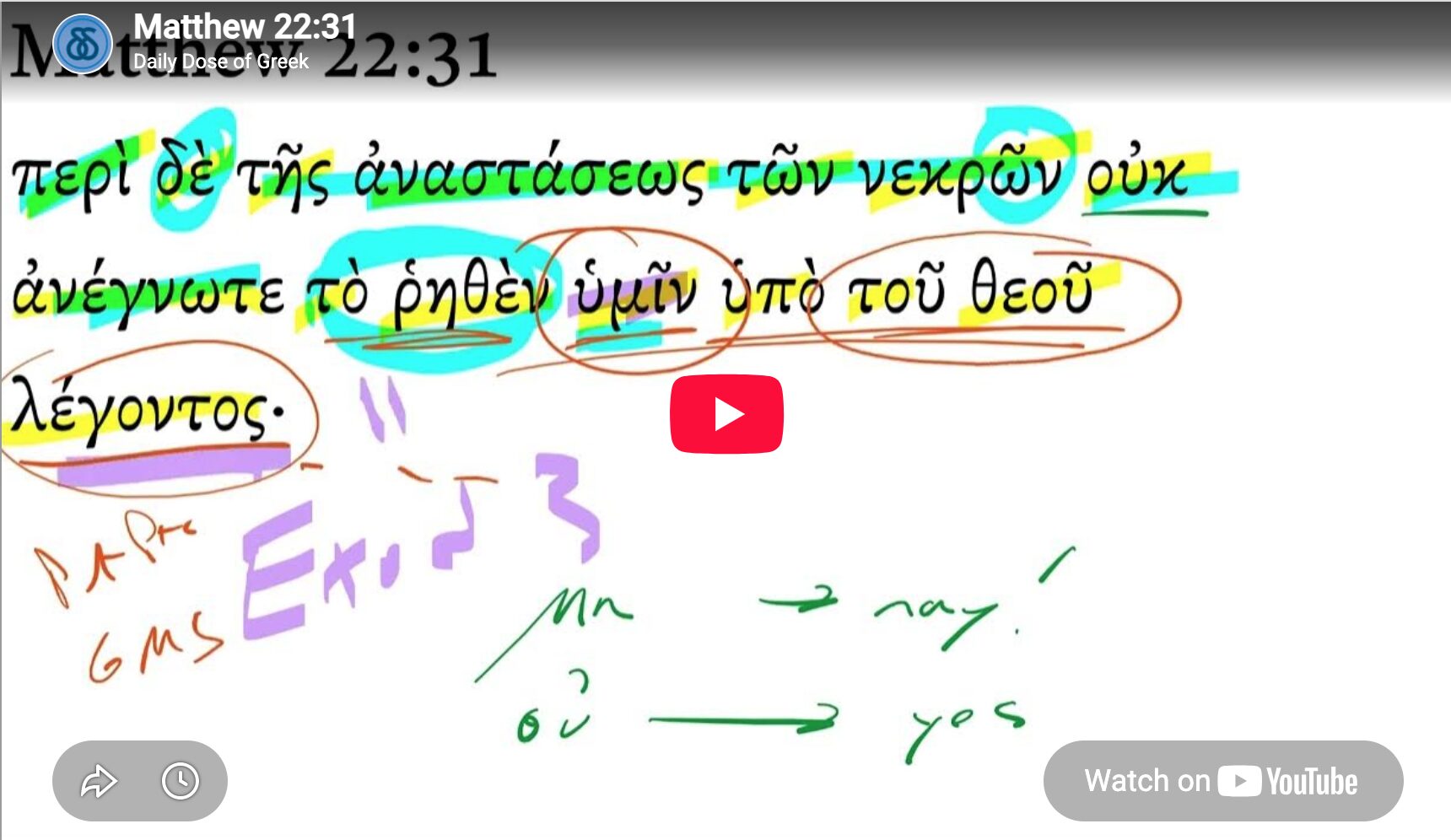 Matthew 22:31