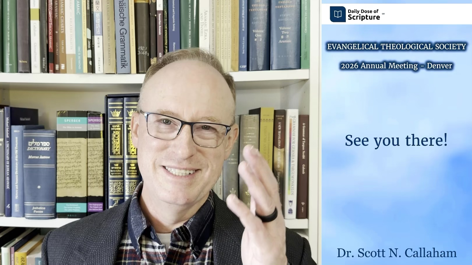Daily Dose at ETS–SBL 2026